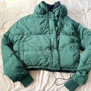 BDG Forest Green Puffer Jacket - Women S